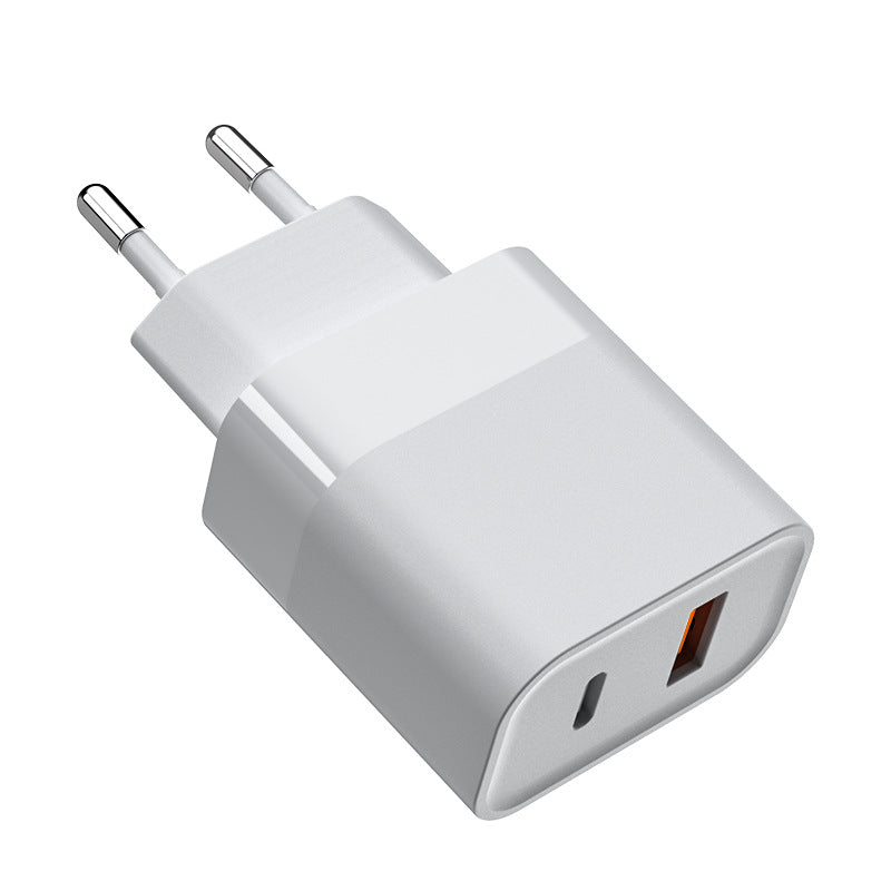 30W GaN PD USB A+C Charger - EU Plug
