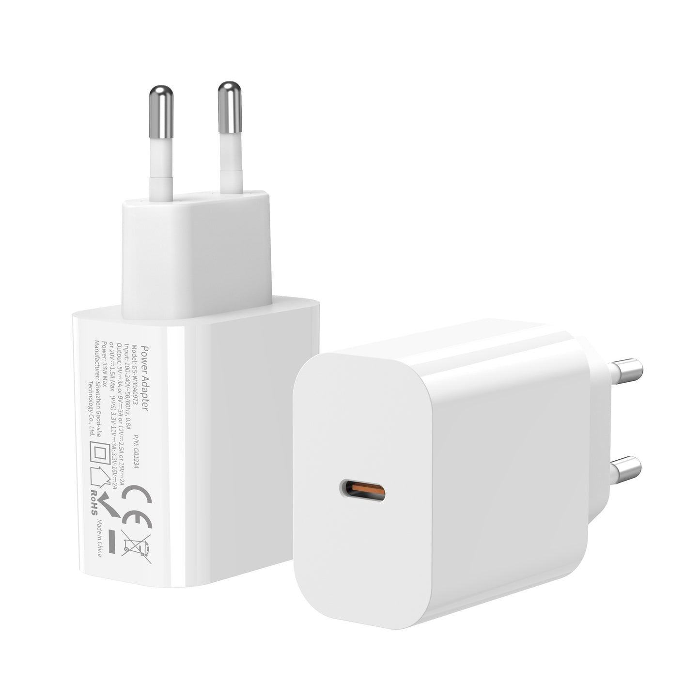 30W GaN PD USB C Charger - EU Plug