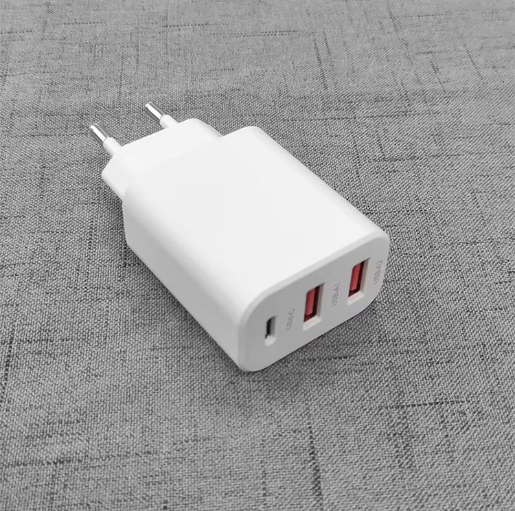 30W GaN PD USB 2A1C Charger - EU Plug