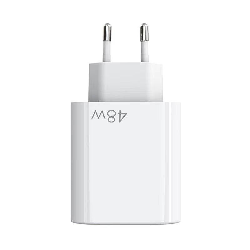 48W GaN PD USB A+C Charger - EU Plug (1A1C)