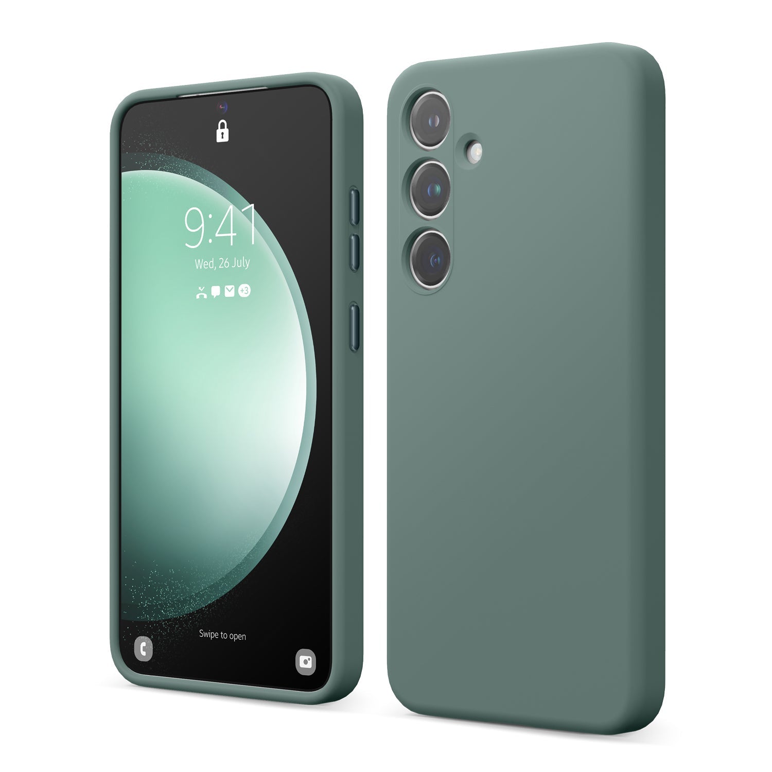 Silicone Case for Samsung Galaxy S24 Plus