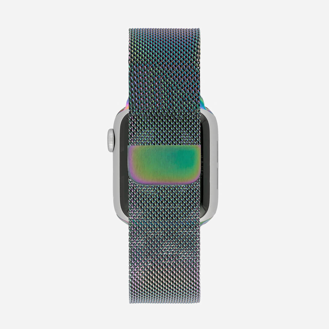 Milanese Loop Apple Watch Band - Pearlescent