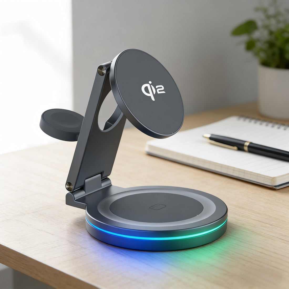 Say Goodbye to Desktop Clutter: Why the 3-In-1 Foldable Magnetic Charging Station Is Your Travel Essential