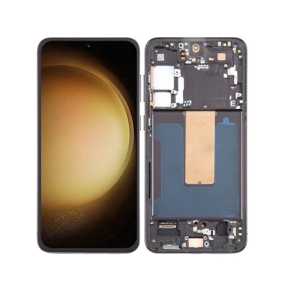 AMOLED Display Assembly With Frame for Samsung Galaxy S23 Plus