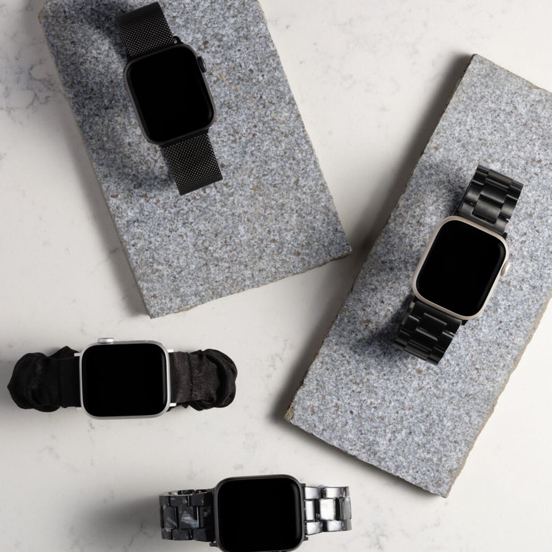 Milanese Loop Apple Watch Band - Space Black