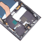 AMOLED Display Assembly With Frame for Samsung Galaxy S22 Ultra