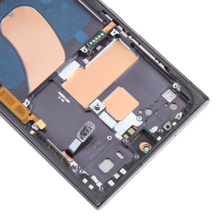 AMOLED Display Assembly With Frame for Samsung Galaxy S23 Ultra