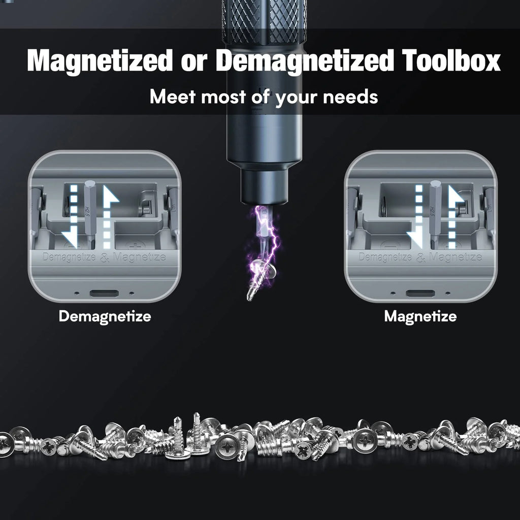 Cordless Electric Screwdriver Set