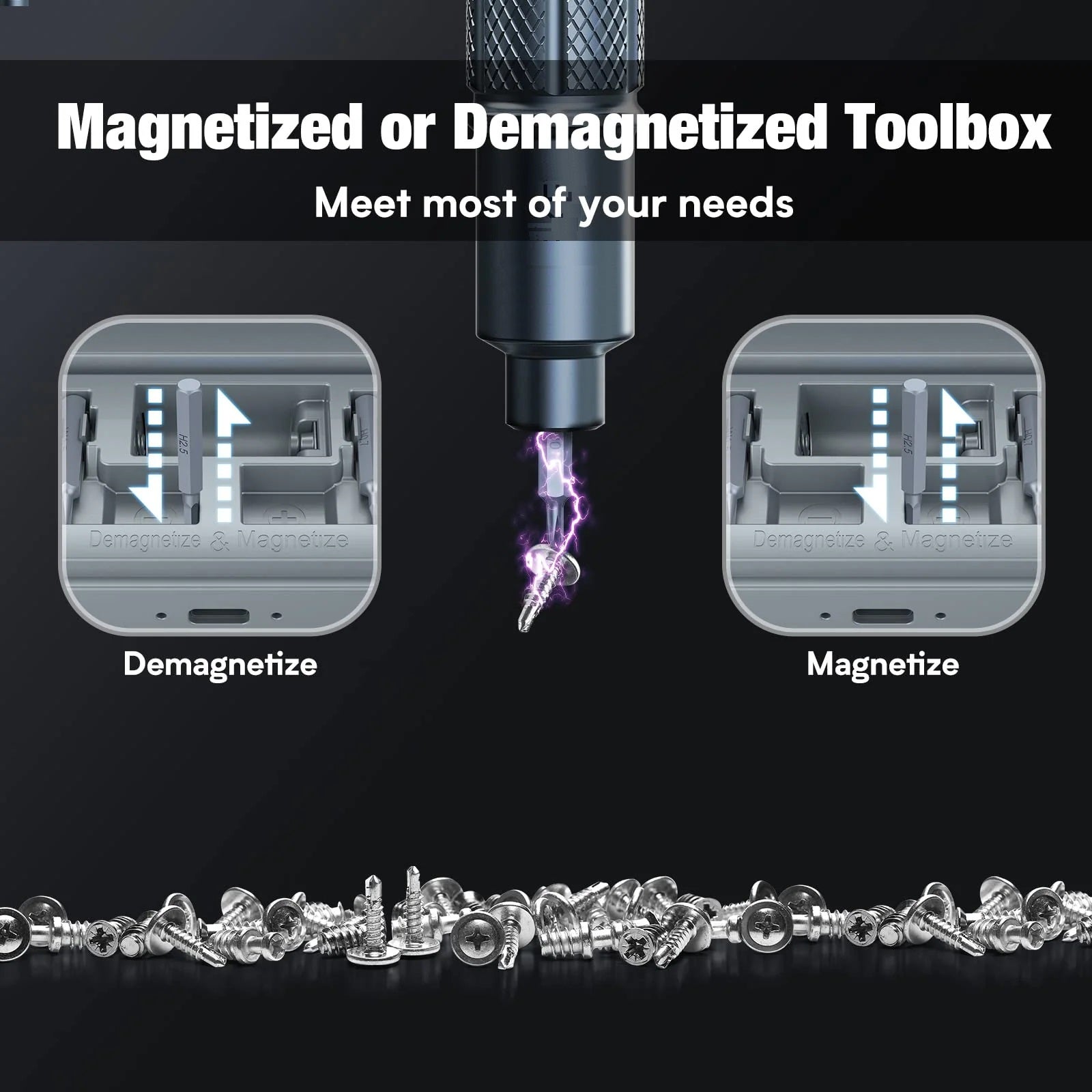 Cordless Electric Screwdriver Set