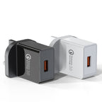 18W USB A Charger 9V2A - UK Plug