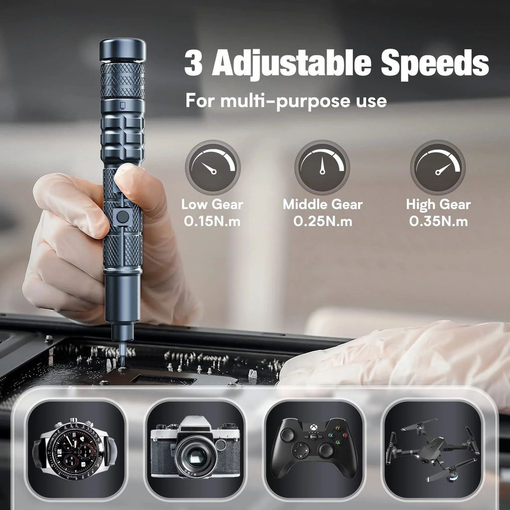 Cordless Electric Screwdriver Set