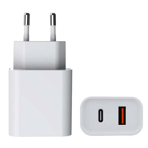 20W GaN PD USB C+A Charger - EU Plug