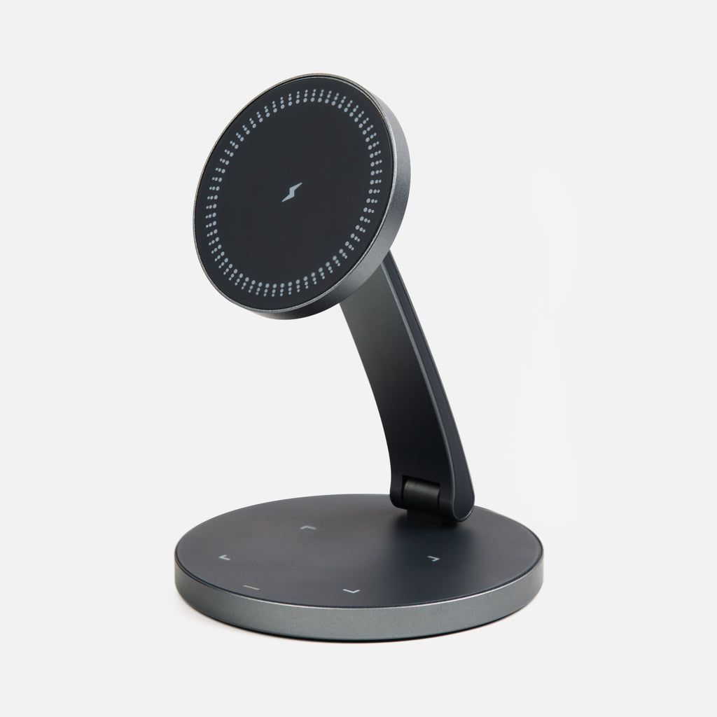 2 in 1 Aluminum Alloy Wireless Charging Stand