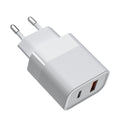 30W GaN PD USB A+C  Charger - EU Plug