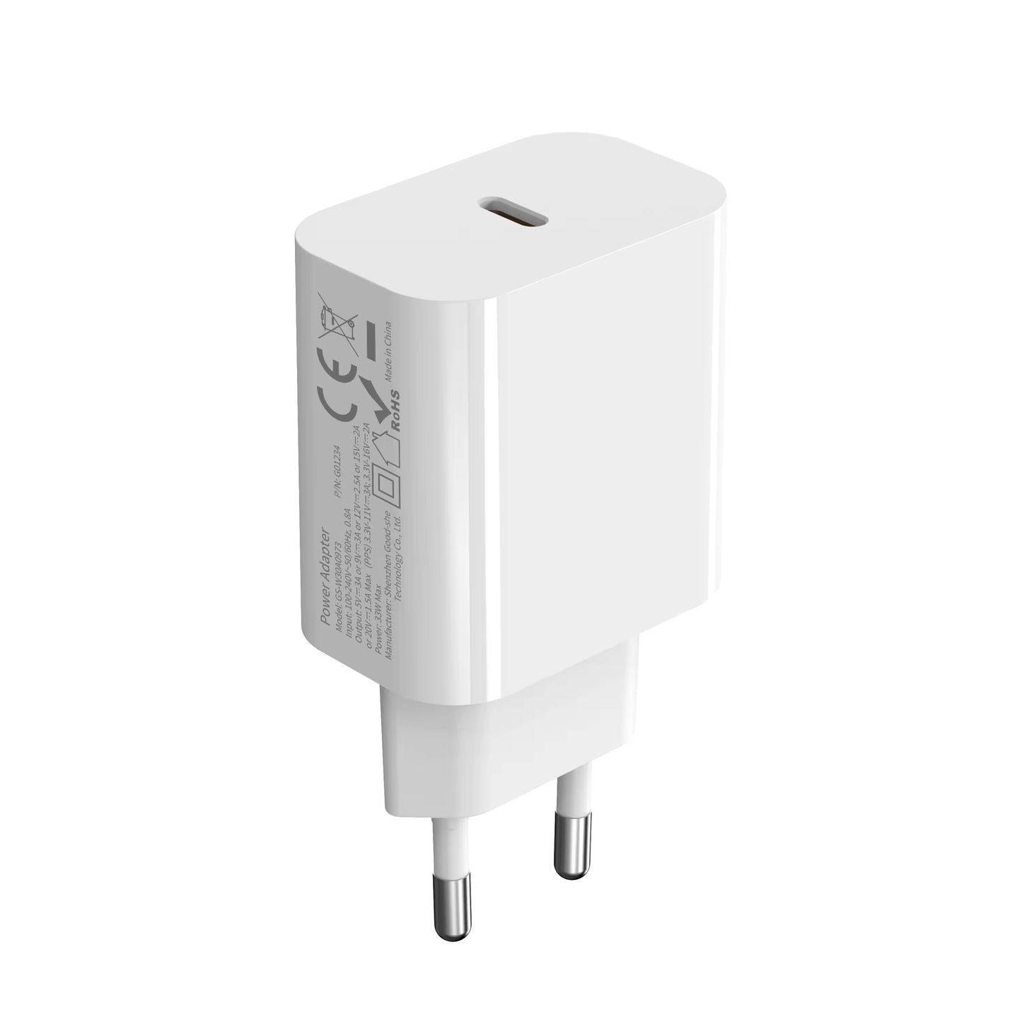 30W GaN PD USB C  Charger - EU Plug