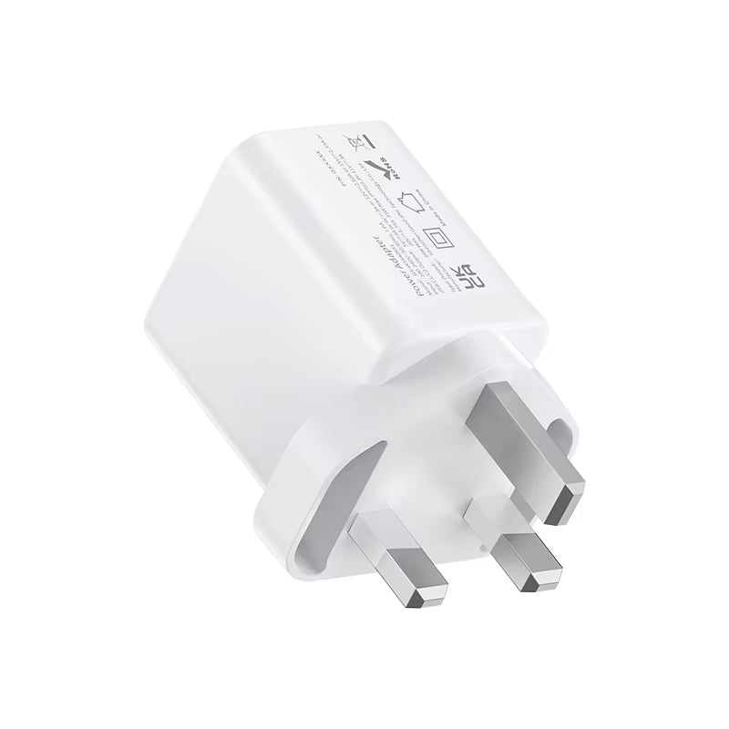 35W GaN PD USB A+C  Charger - UK Plug