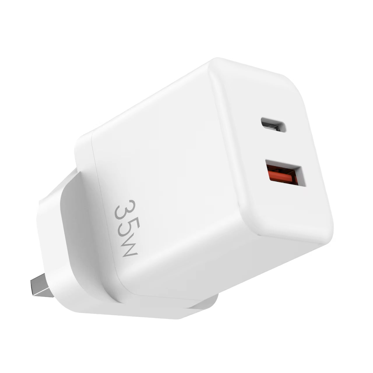 35W GaN PD USB A+C  Charger - UK Plug