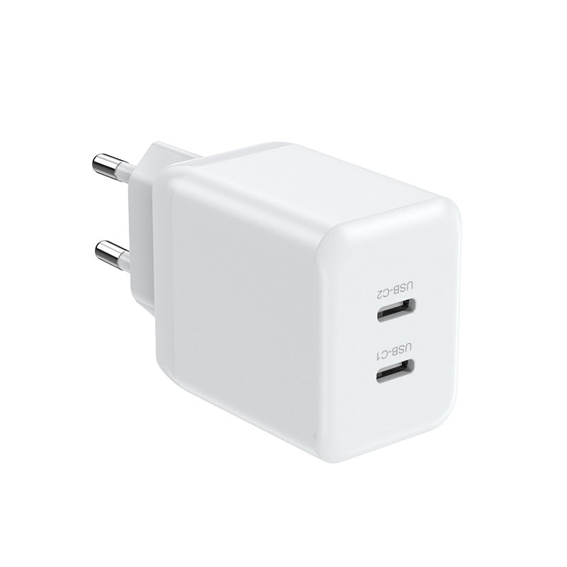 35W GaN PD USB C X2 Charger - EU Plug