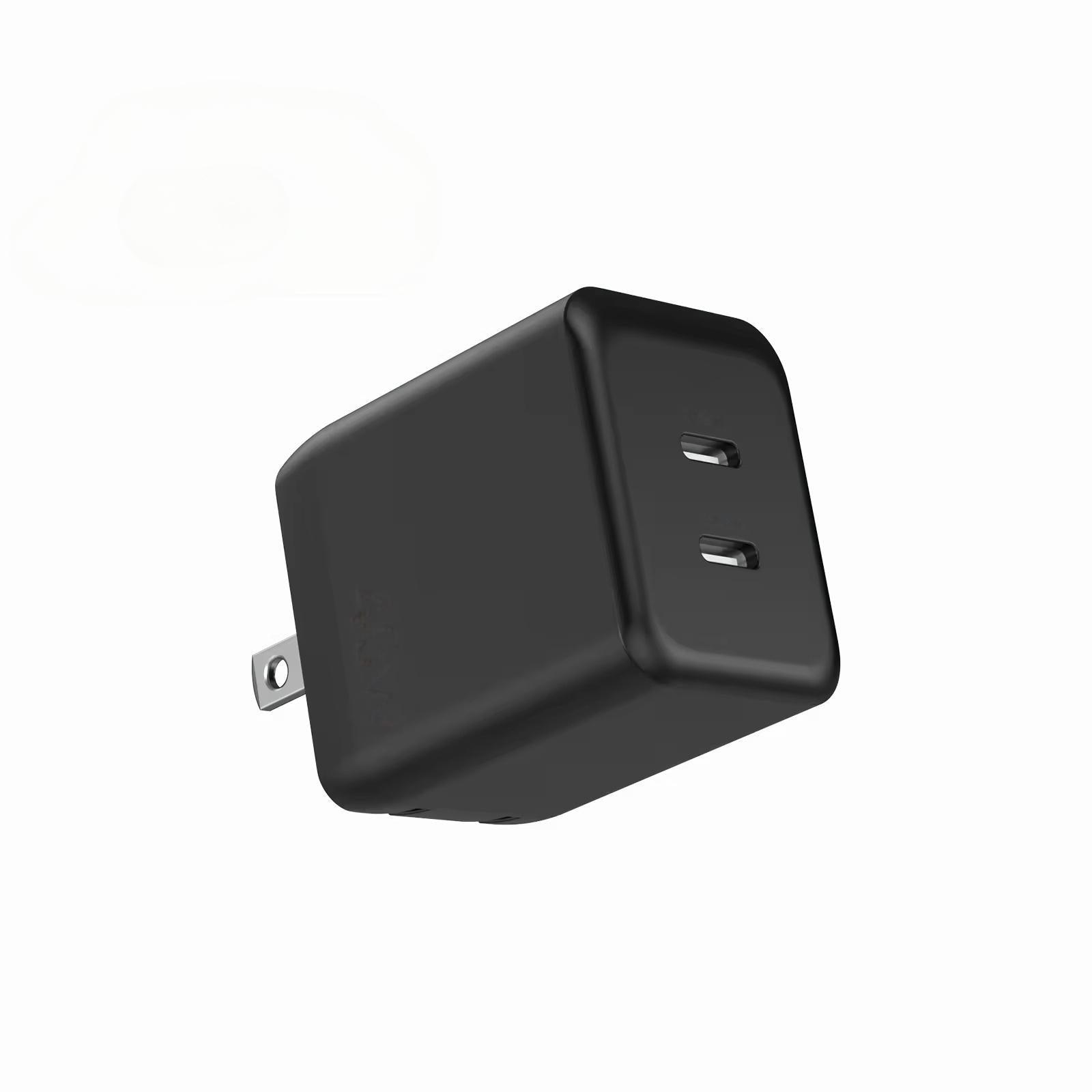 40W GaN PD USB 2C  Charger - EU Plug