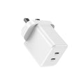 40W GaN PD USB 2C  Charger - UK Plug