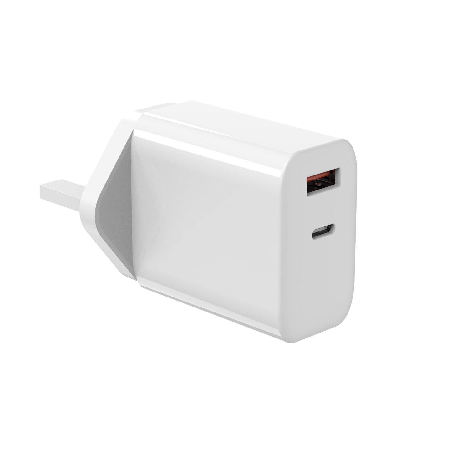 45W GaN PD USB A+C  Charger - UK Plug (1A1C)