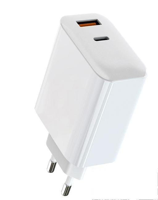 48W GaN PD USB A+C  Charger - EU Plug (1A1C)