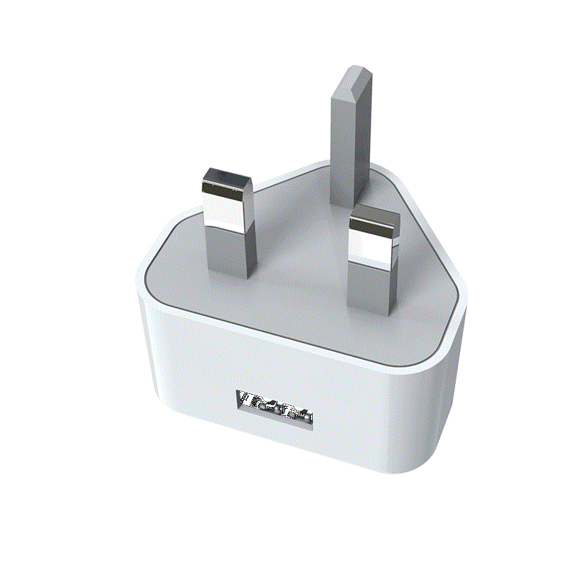 5W USB A Charger 5V1A - UK Plug