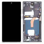 AMOLED Display Assembly With Frame for Samsung Galaxy S22 Ultra