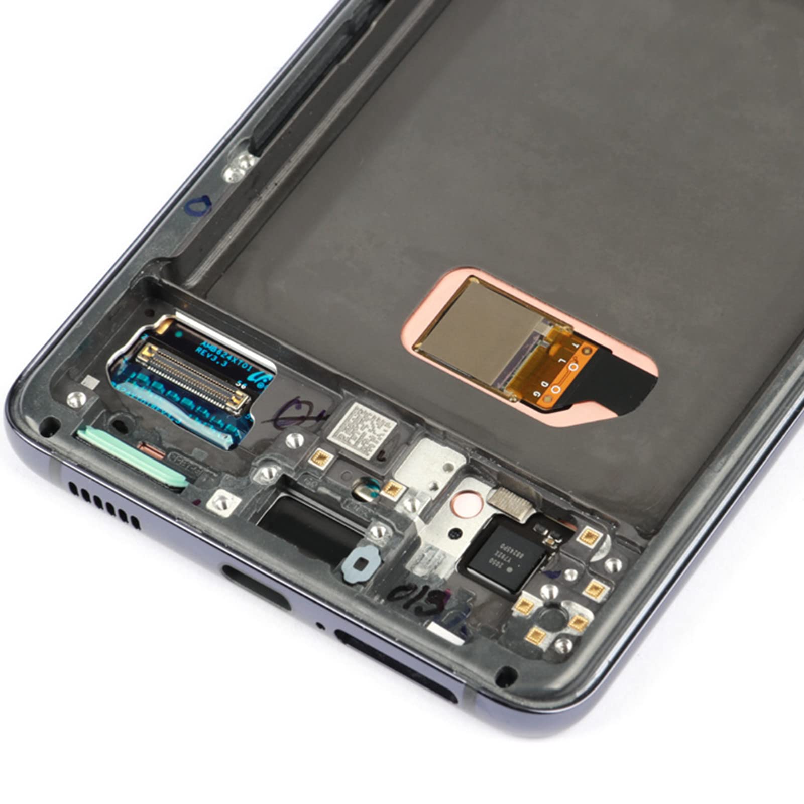 AMOLED Display Assembly With Frame for Samsung Galaxy S21