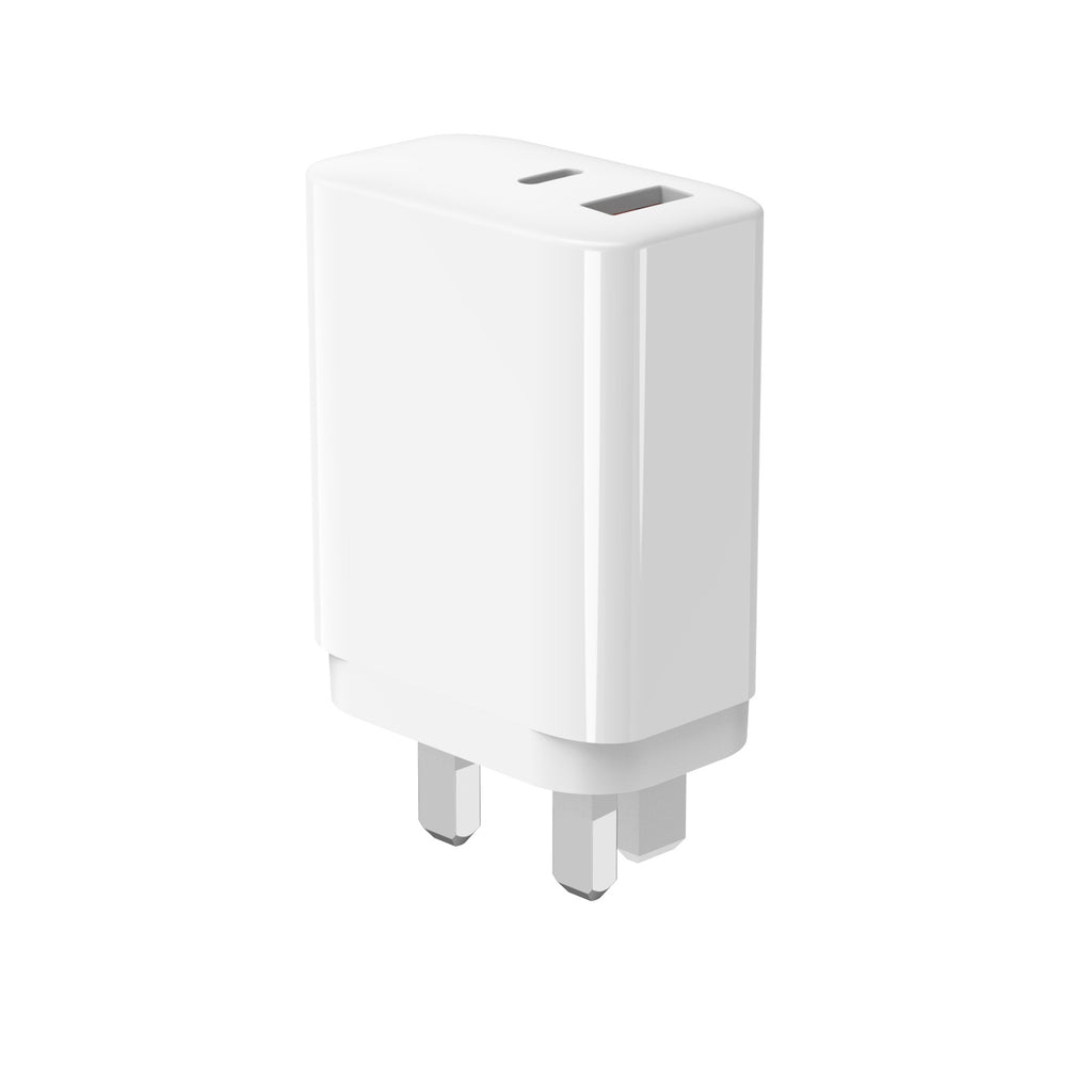 65W GaN PD USB 2C1A  Charger - UK Plug