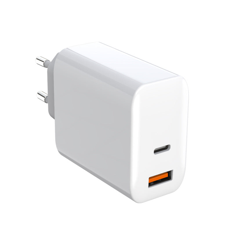65W GaN PD USB C & A Charger - EU Plug