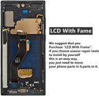 AMOLED Display Assembly With Frame for Samsung Galaxy  Note 10 Plus