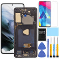 AMOLED Display Assembly With Frame for Samsung Galaxy S21 Plus