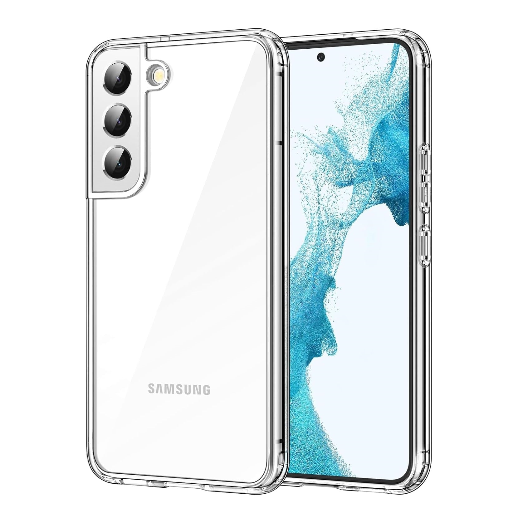 Hybrid Clear Case for Samsung Galaxy S22 Plus