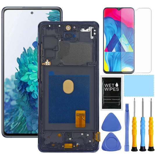 AMOLED Display Assembly With Frame for Samsung Galaxy S20 FE
