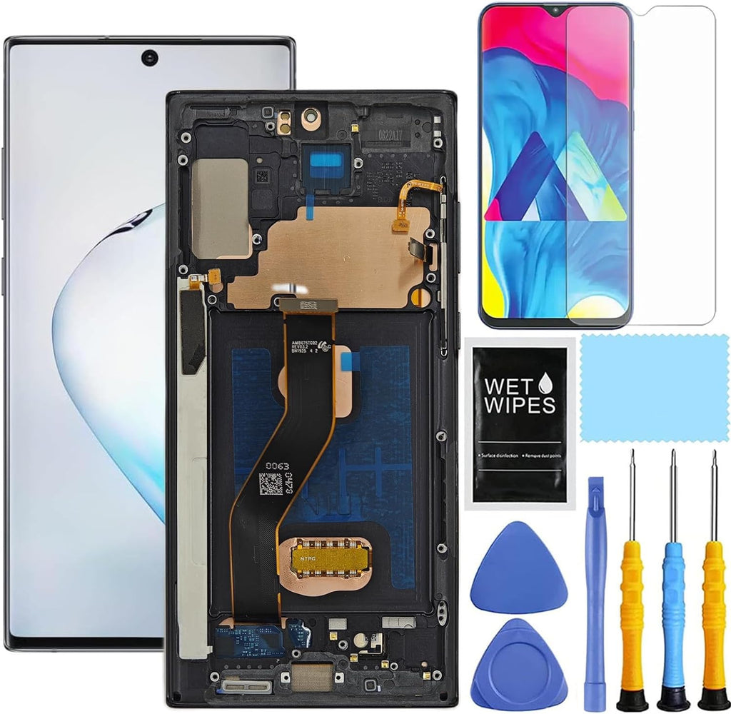 AMOLED Display Assembly With Frame for Samsung Galaxy  Note 10 Plus