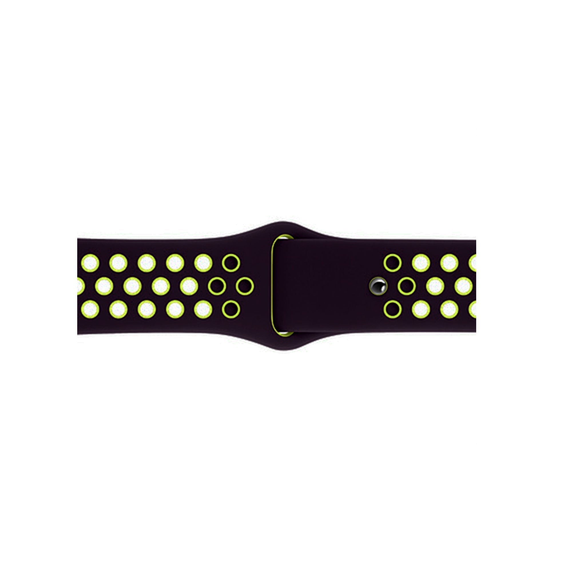 Black & Green Sport Fit Apple Watch Band