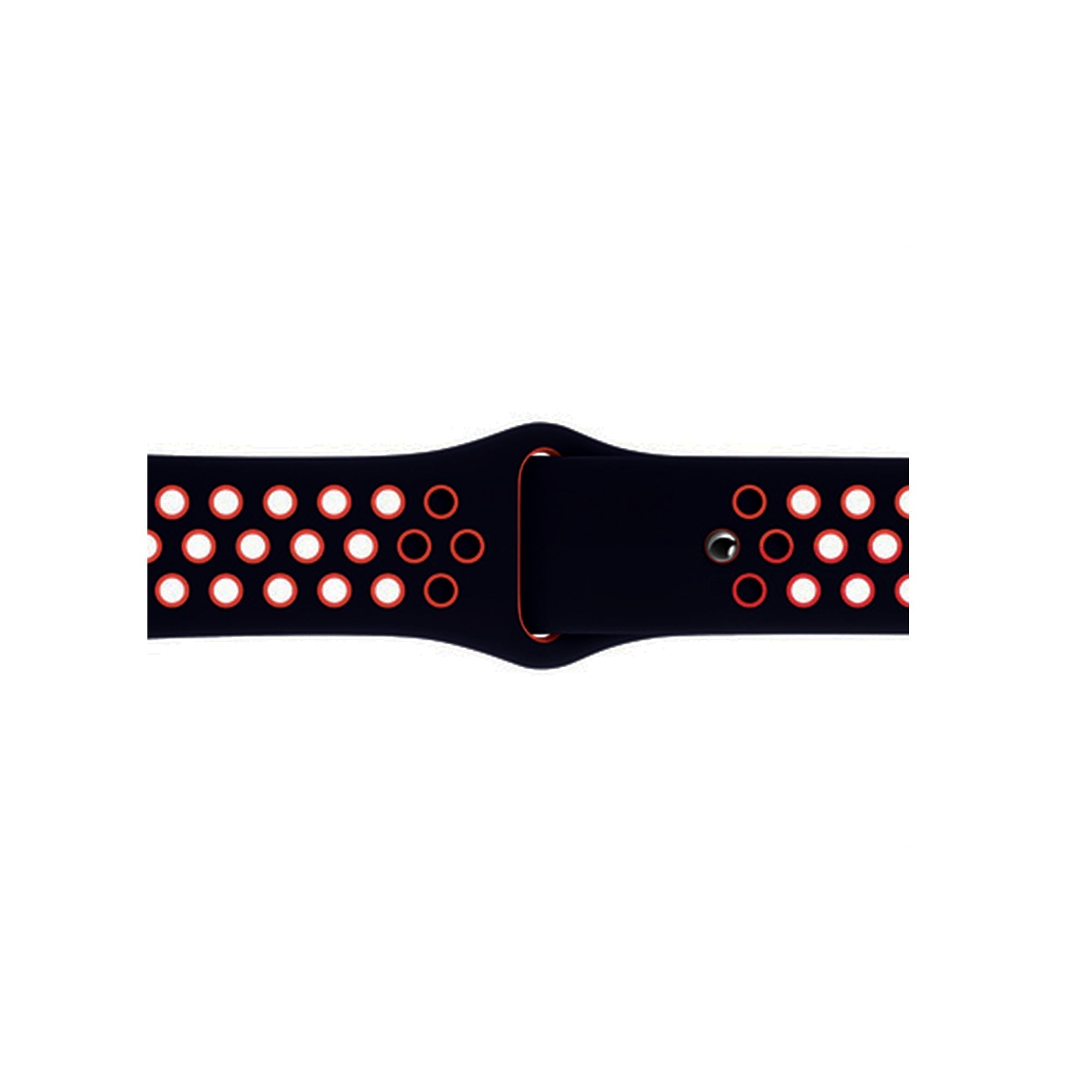 Black & Red Sport Fit Apple Watch Band