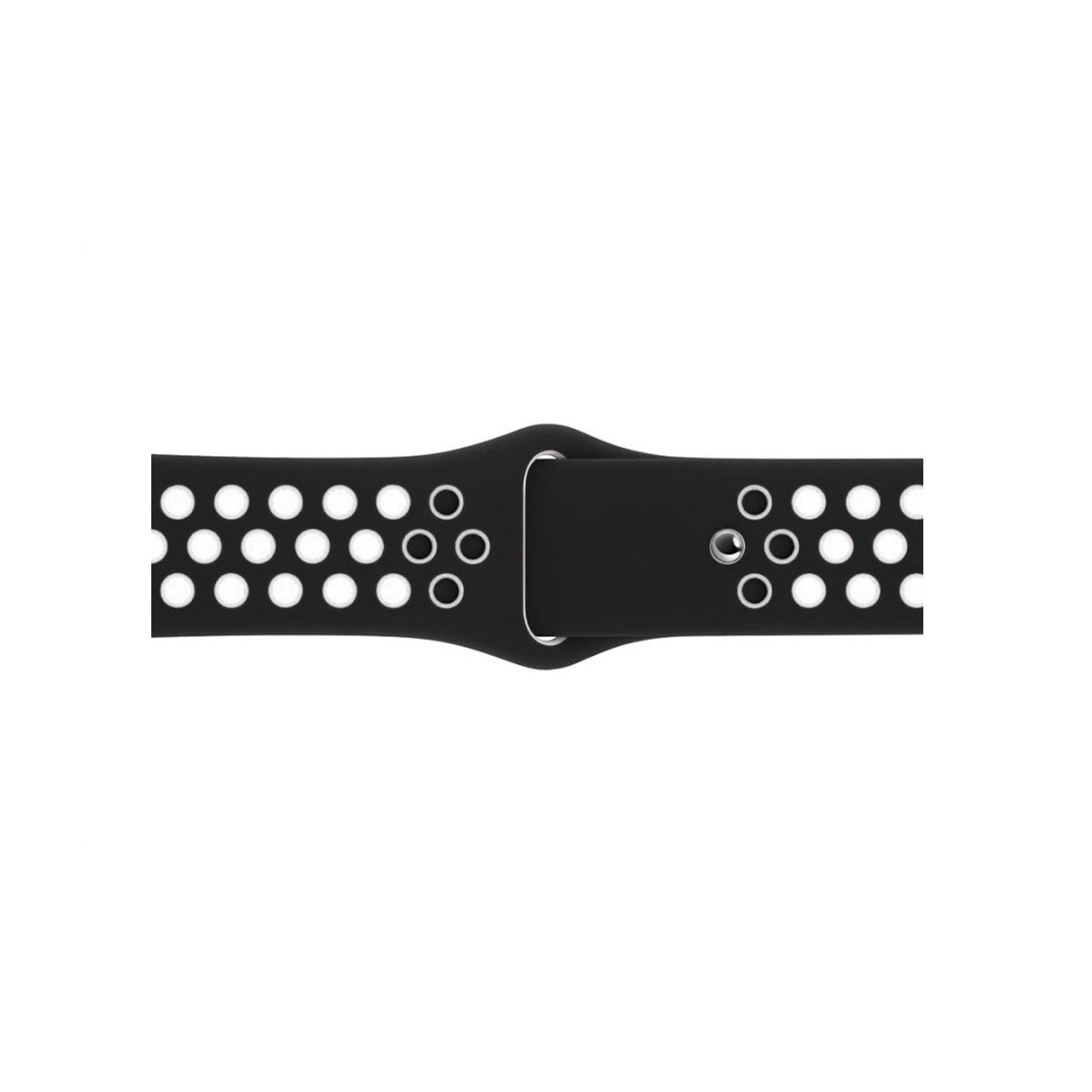 Black & White Sport Fit Apple Watch Band