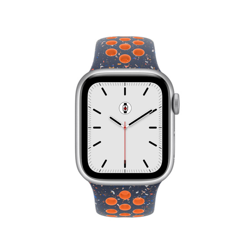 Blue Flame Sport Fit Apple Watch Band