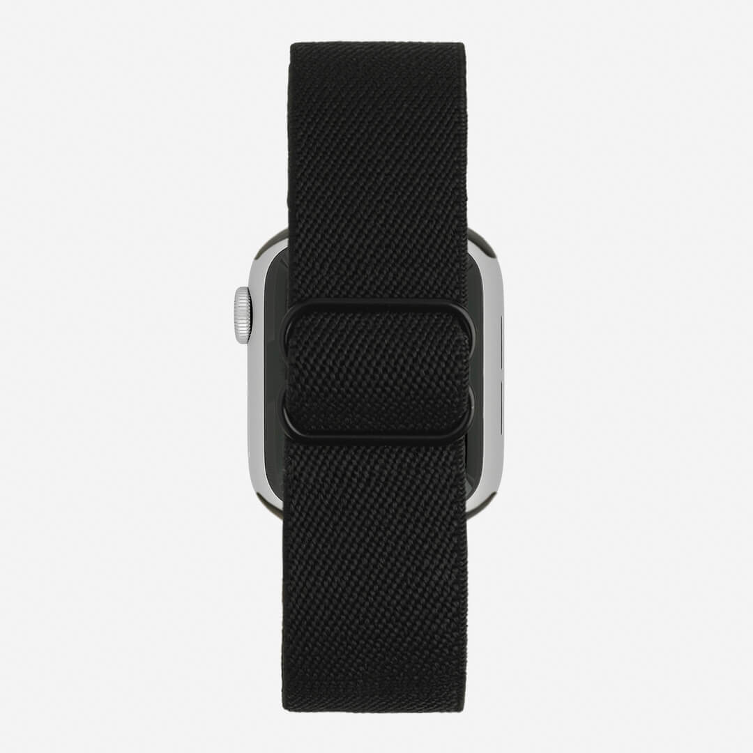 Bondi Nylon Loop Apple Watch Band - Black