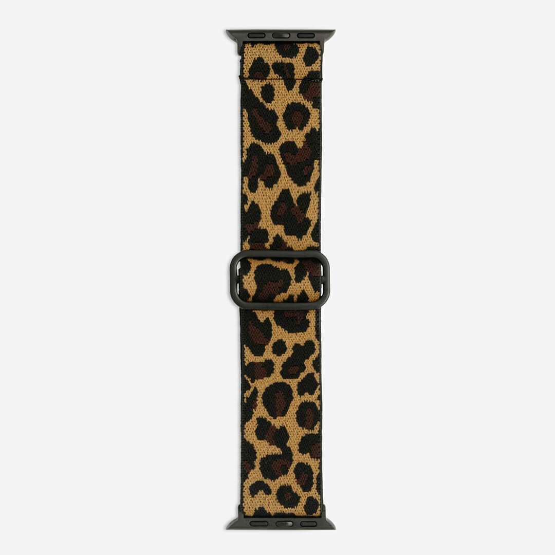 Bondi Nylon Loop Apple Watch Band - Leopard