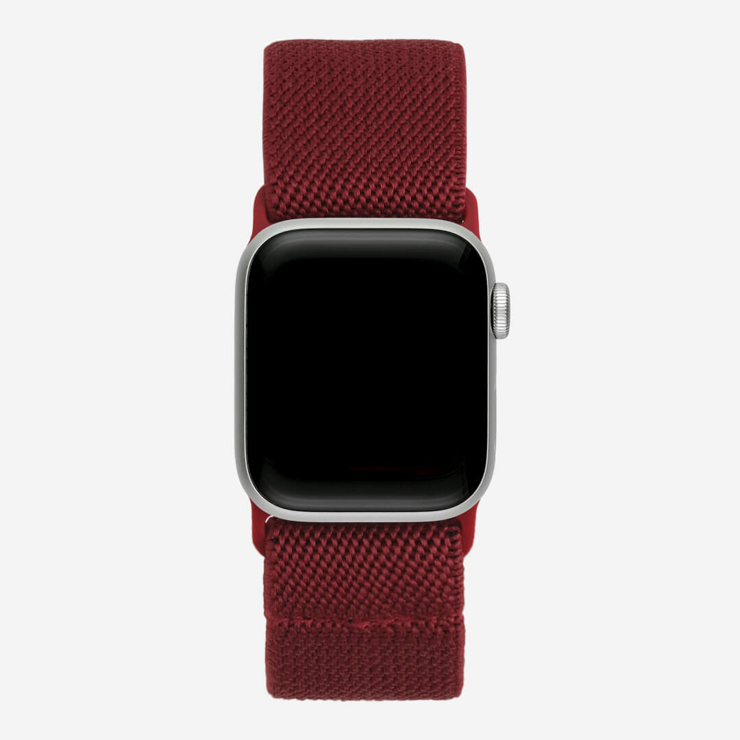 Bondi Nylon Loop Apple Watch Band - Wine