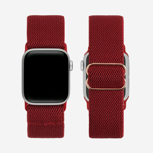 Bondi Nylon Loop Apple Watch Band - Wine