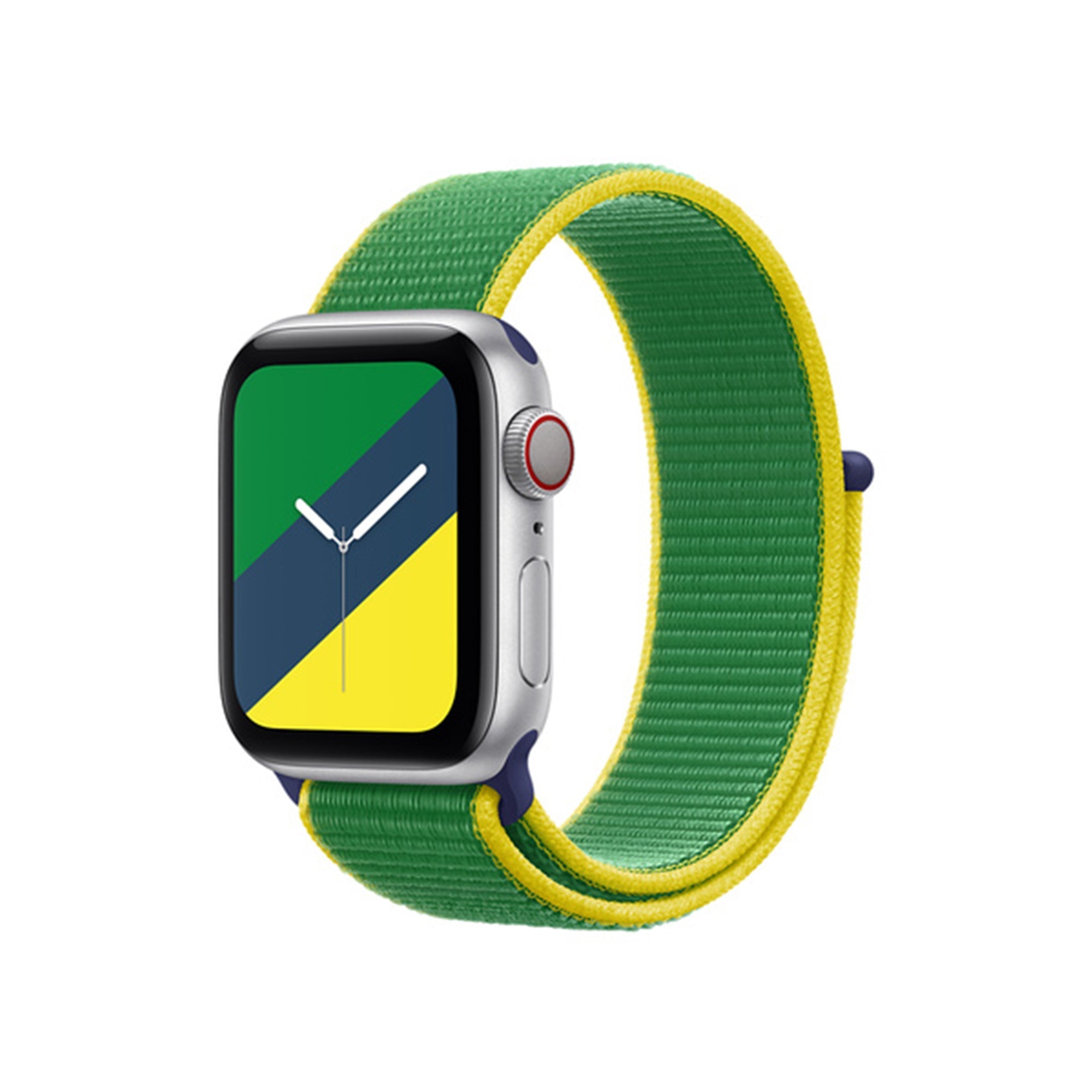 Brazil International Collection Nylon Sport Loop Apple Watch Band