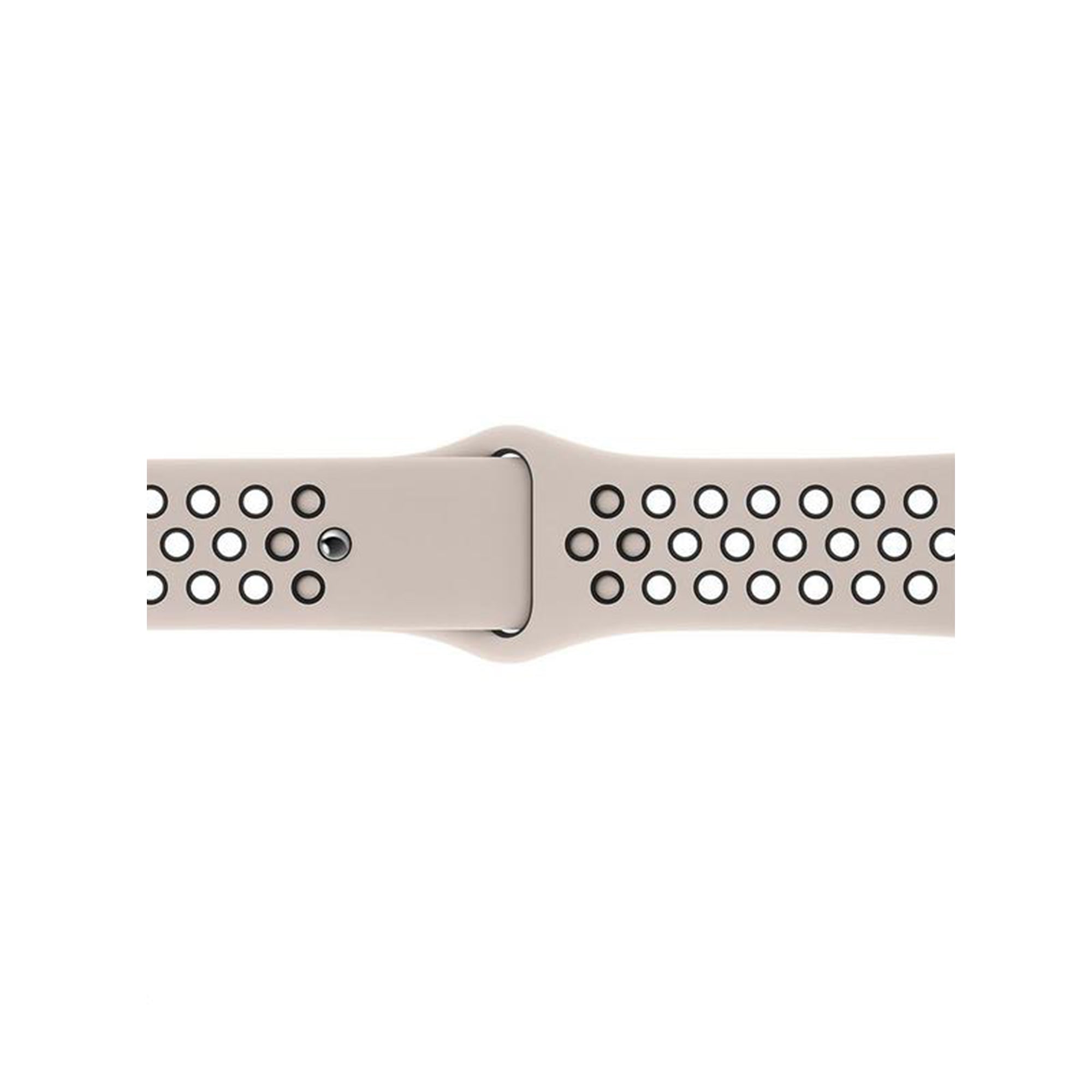 Cream & Black Sport Fit Apple Watch Band