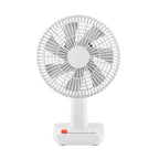 Retro Desk Fan with 90° Auto Oscillation