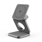 Foldaway 3-In-1 Qi2 Aluminum Alloy Wireless Charger