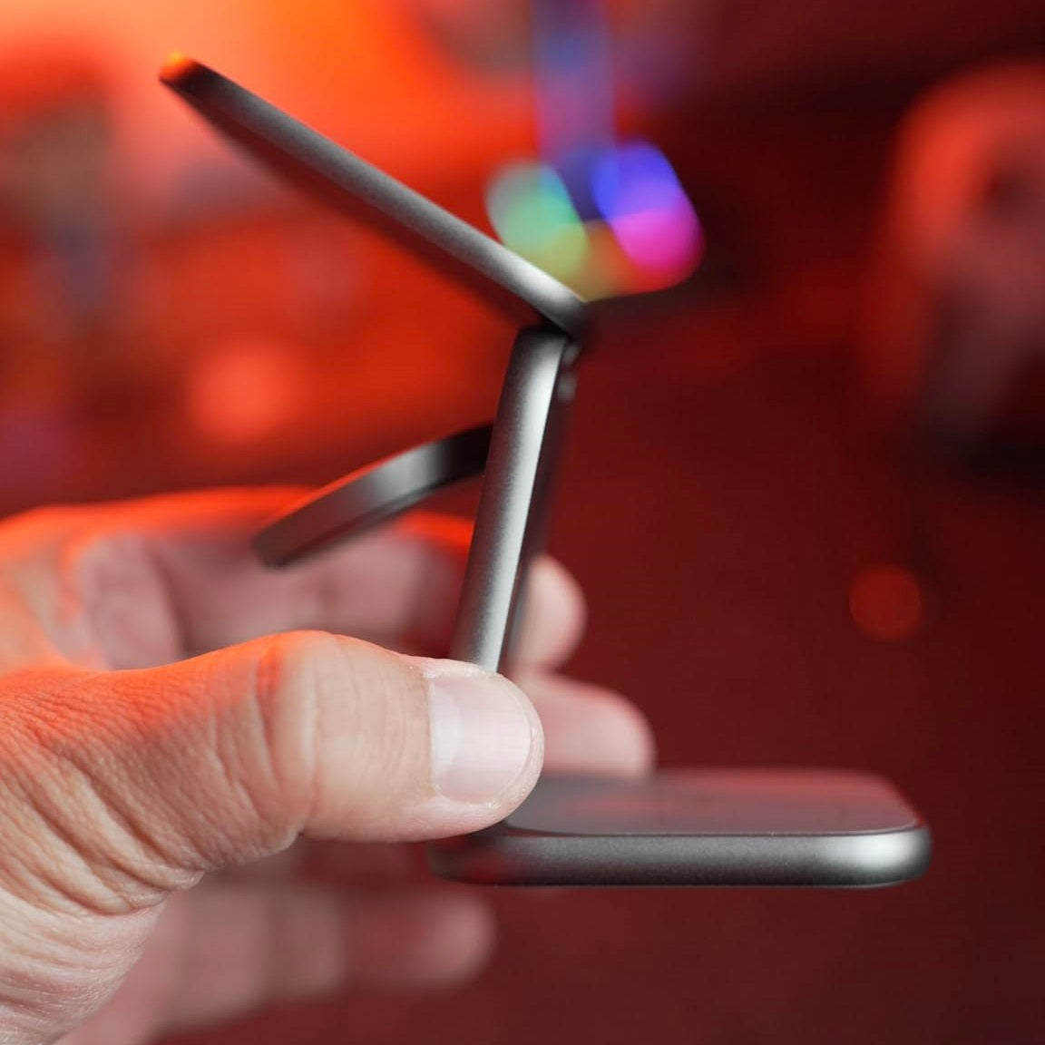 Foldaway 3-In-1 Qi2 Aluminum Alloy Wireless Charger