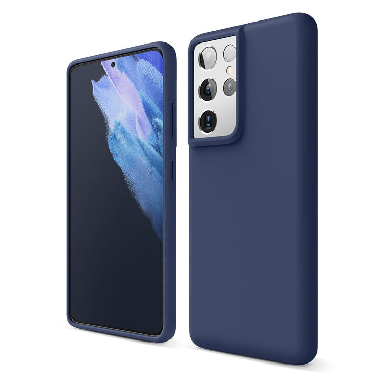 Liquid Silicone Case for Samsung Galaxy S21 Ultra